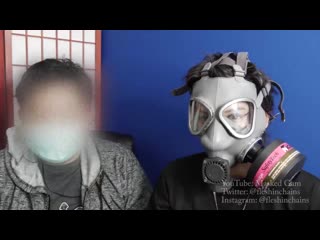 test with double masks asmr girl and boy