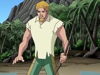 green arrow - island